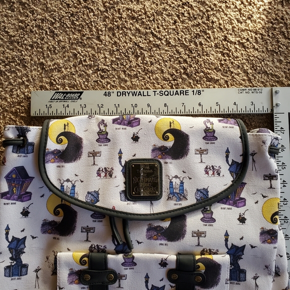 LOUNGEFLY NBC Halloween Town Backpack main image 12